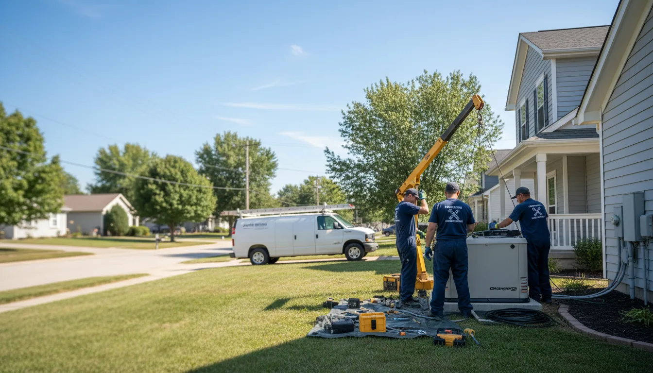 Generator Installation in Hankamer, TX near me